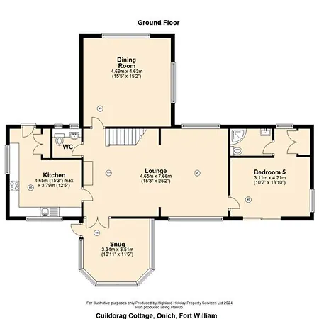 Highland Hideaway Villa Fort William Exterior photo